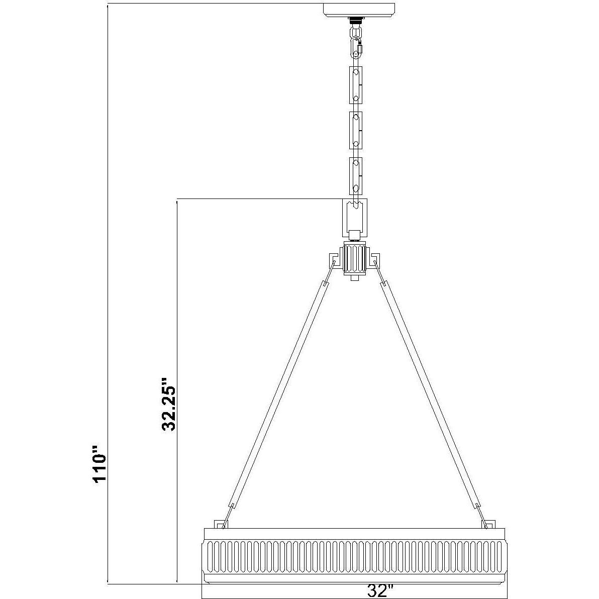Quinn Pendant Ceiling Light in Satin Nickel