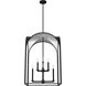Dukestown 8 Light 22.75 inch Natural Iron Pendant Ceiling Light