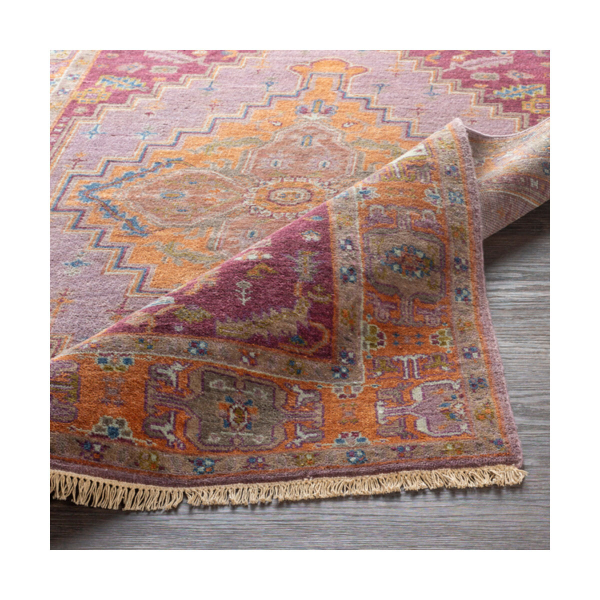 Zeus 120 X 120 inch Plum Rug in 10 Ft Round, Round