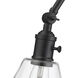Gayson 1 Light 7.75 inch Matte Black Wall Sconce Wall Light
