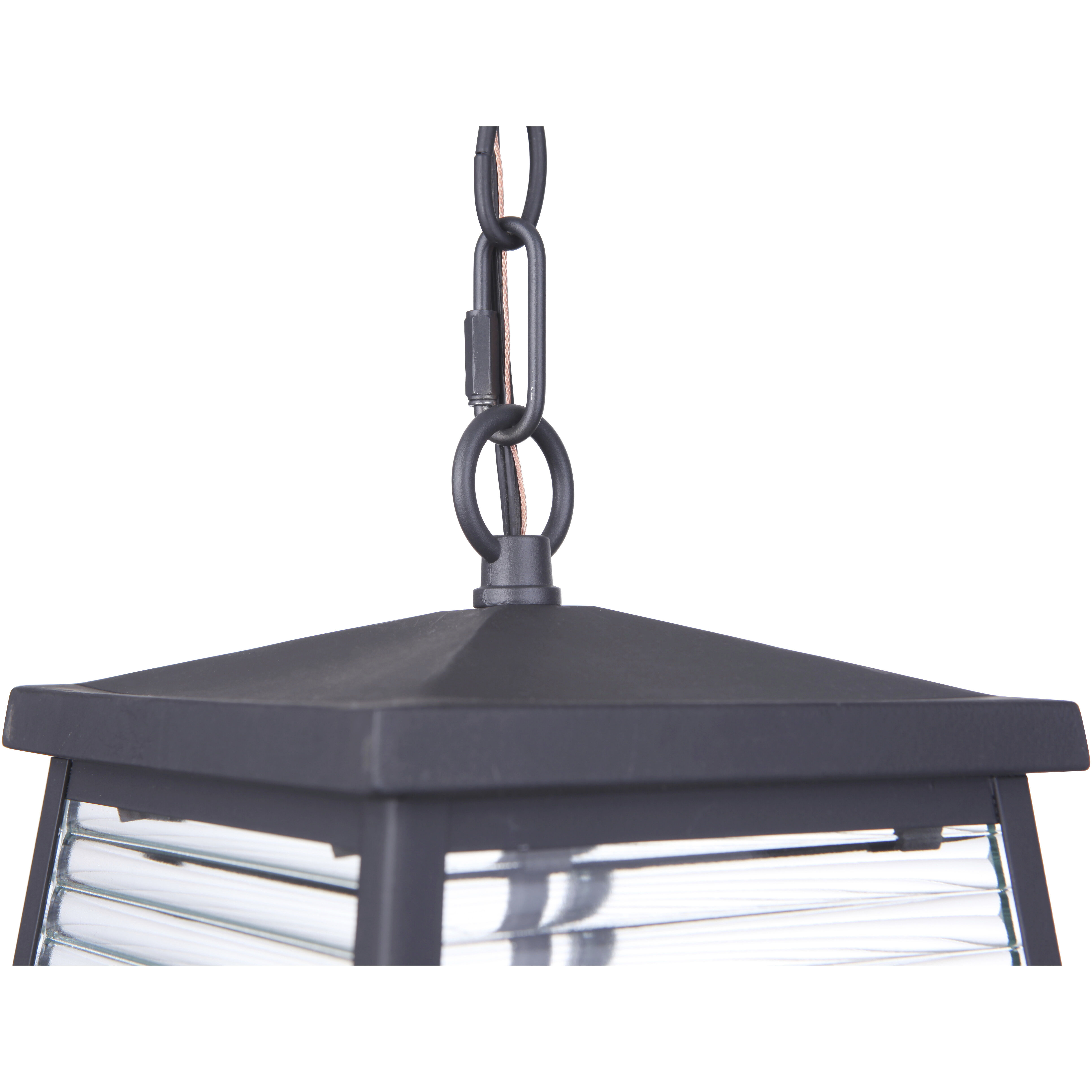 Armstrong 3 Light 8 inch Midnight Outdoor Pendant