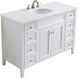 Cape Cod 48 X 21 X 35 inch Antique White Vanity Sink Set
