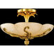 Mariner Luxury LED 21.65 inch French Gold Flush Mount Ceiling Light