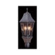 Normandy 3 Light 19 inch Siena Bronze Exterior Post Mount in Sienna Bronze, Without Shade