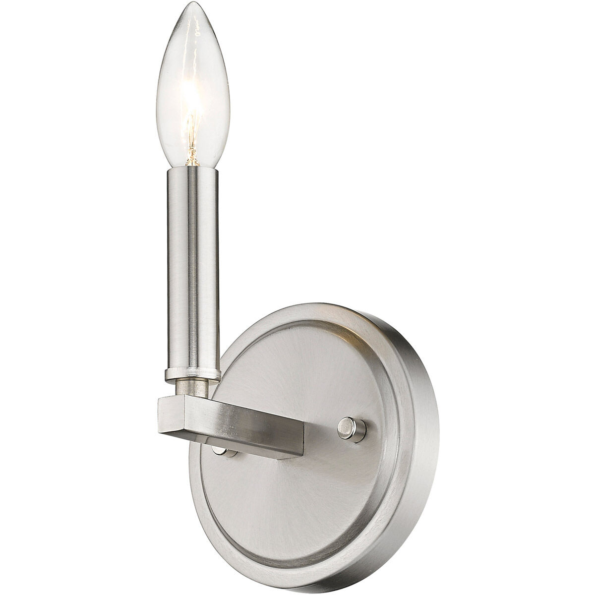 Sawyer 1 Light 5 inch Satin Nickel Sconce Wall Light
