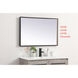 Pier 40 X 20 inch Black LED Mirror