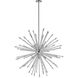 Soleia 12 Light 47.13 inch Chrome Chandelier Ceiling Light in 53