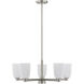 Baldwin 5 Light 28 inch Satin Nickel Chandelier Ceiling Light, Essentials