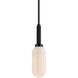 Annex 1 Light 5 inch Anodized Black Pendant Ceiling Light