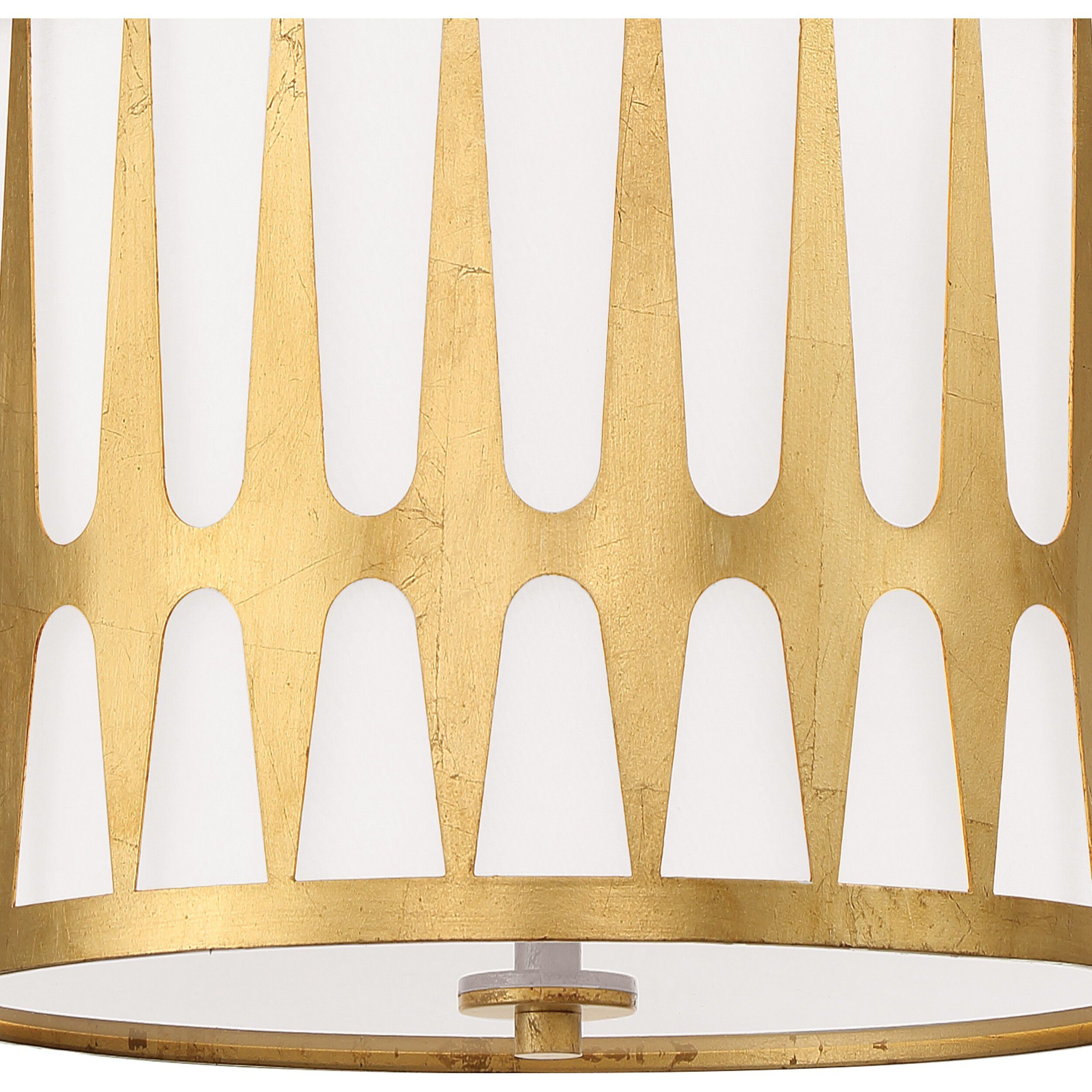 Royston Pendant Ceiling Light in Antique Gold