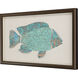 Ocean Wonder Turquoise and Metallic Framed Art, The Studio