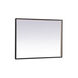 Pier 40 X 24 inch Black LED Mirror
