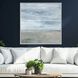 The Studio Blue and Gray and White Canvas, The Studio