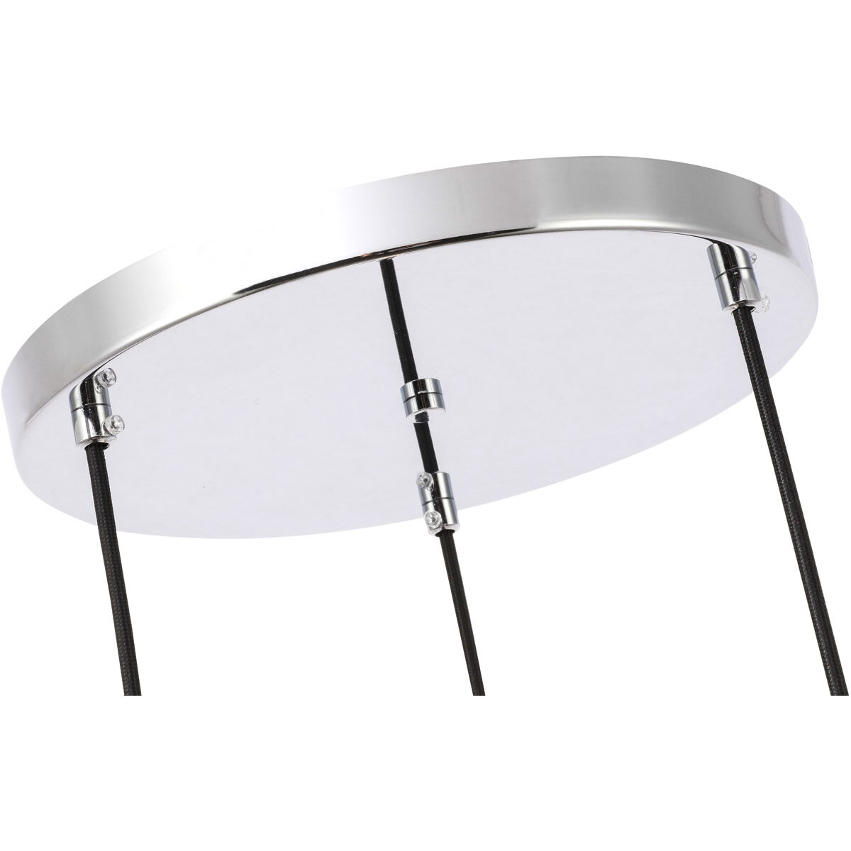 Collier 3 Light 16.3 inch Chrome Pendant Ceiling Light