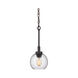 Galveston 1 Light 7 inch Rubbed Bronze Mini Pendant Ceiling Light