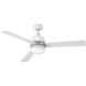 Verge 52 inch Matte White Fan
