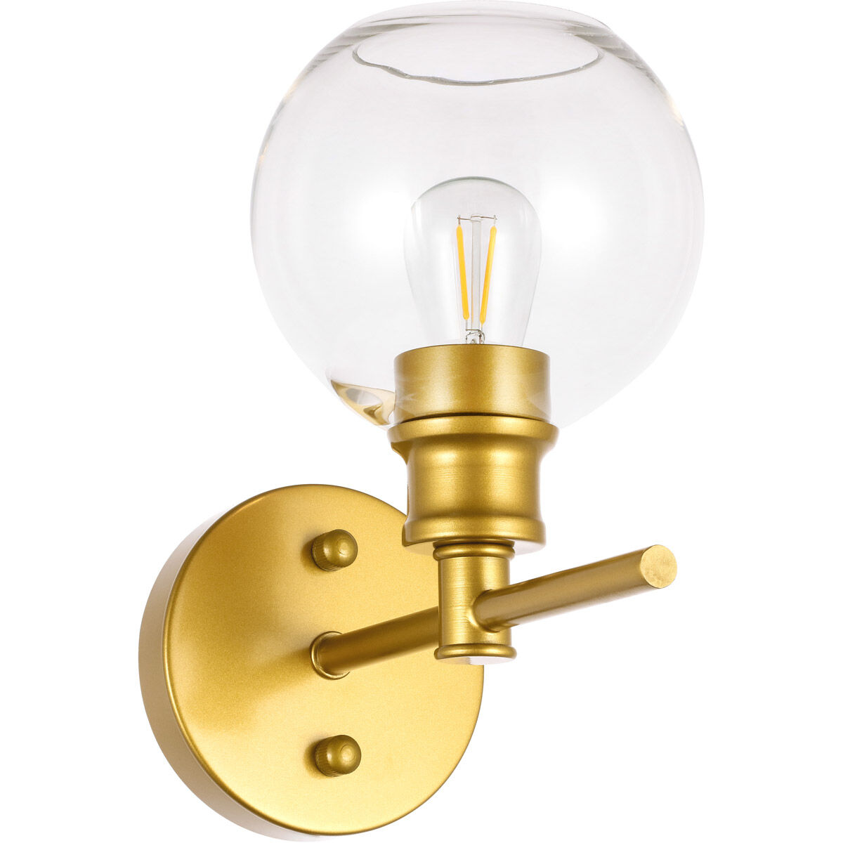 Collier 1 Light 6 inch Brass Wall sconce Wall Light