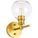 Collier 1 Light 6 inch Brass Wall sconce Wall Light