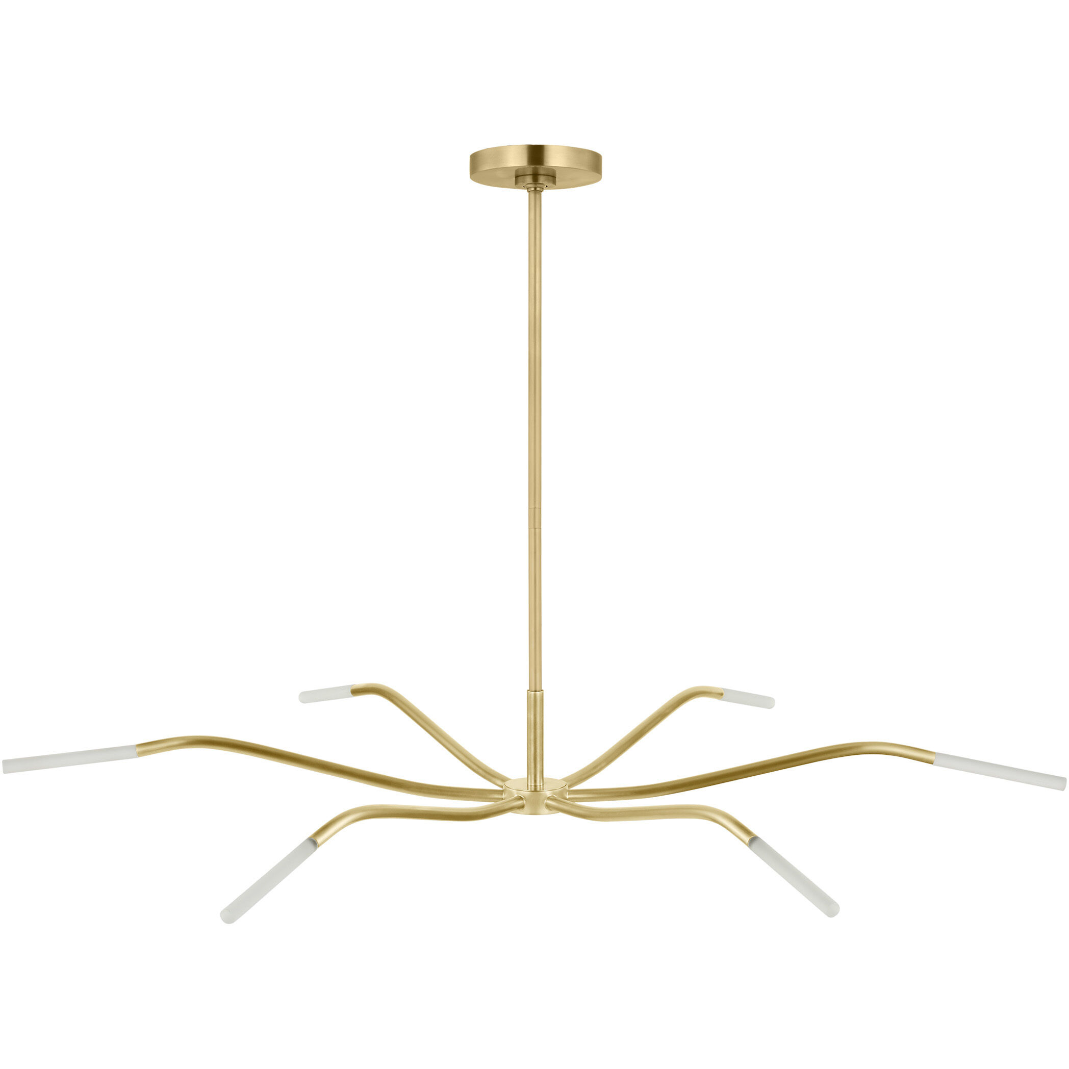 Sean Lavin Lajos LED 38.9 inch Hand-Rubbed Antique Brass Chandelier Ceiling Light