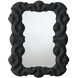Baroque 36 X 28.5 inch Satin Black Mirror