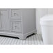Franklin 48 X 22 X 34.75 inch Grey Bathroom Vanity Cabinet