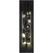 Rivera LED 20 inch Sand Black Outdoor Wall Sconce