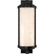 Great Outdoors Salt Creek LED 32.25 inch Coal Outdoor Wall Sconce