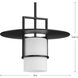 Mystic 1 Light 14 inch Matte Black Pendant Ceiling Light