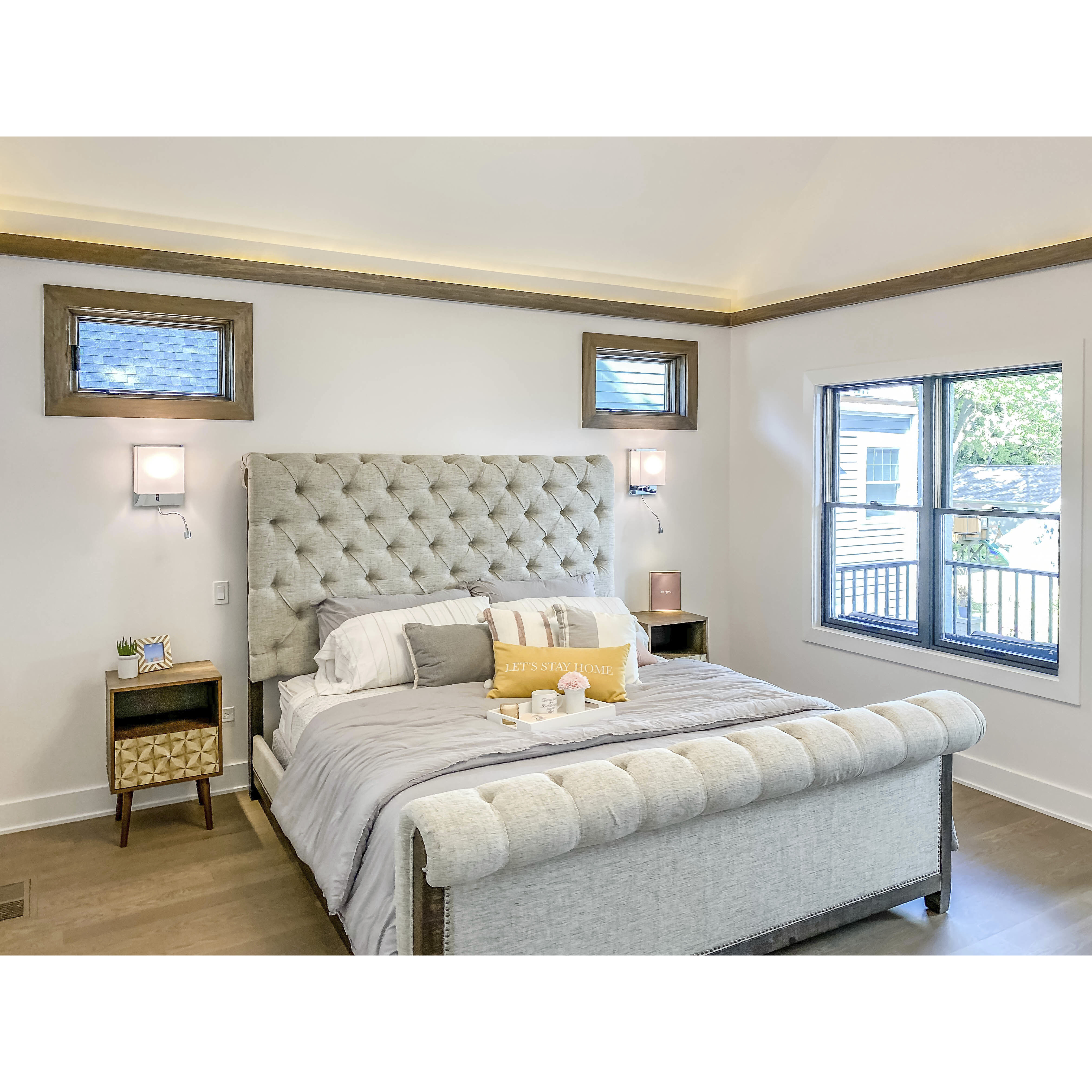 Hotel LED 8.5 inch Polished Chrome Wall Sconce Wall Light