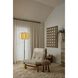 Alexandra 64 inch 15 watt Aged Brass Floor Lamp Portable Light