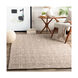 Scott 96 X 29 inch Taupe/Cream Rugs, Rectangle