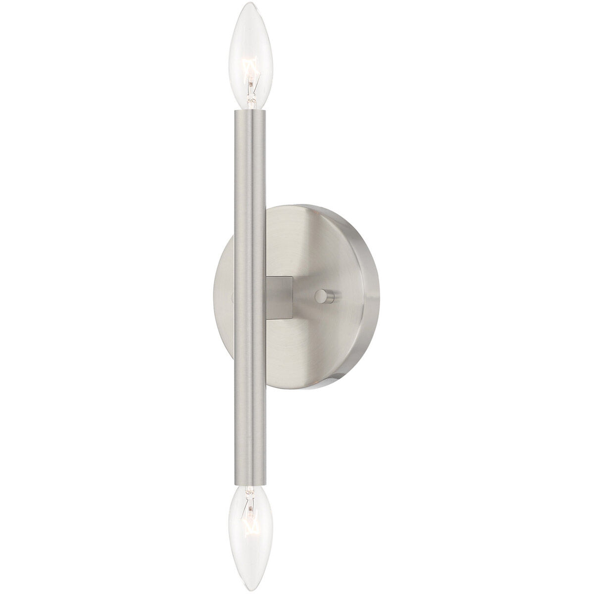 Copenhagen 2 Light 5 inch Brushed Nickel ADA ADA Wall Sconce Wall Light
