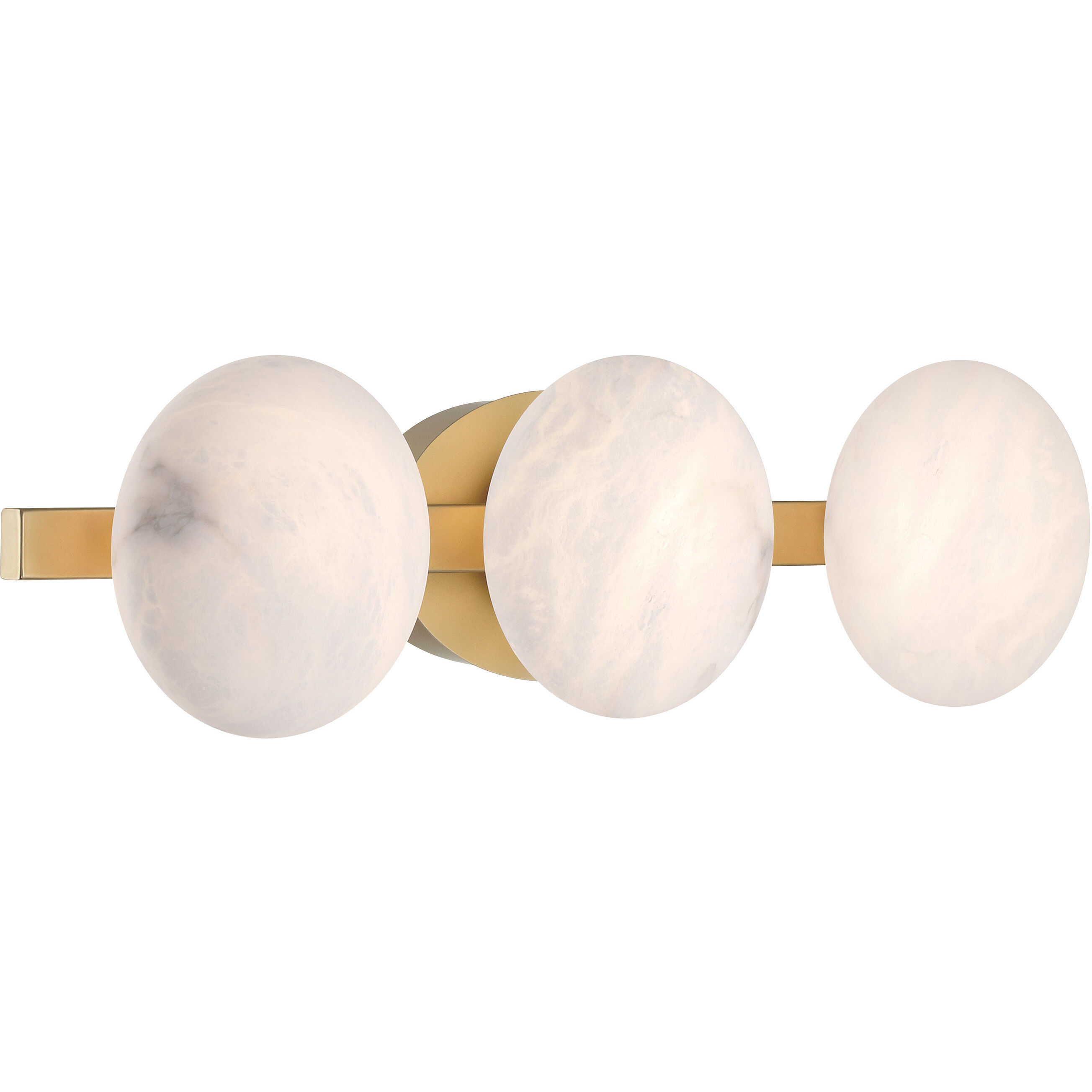 Zill LED 24 inch Lily Gold Vanity Light Wall Light