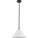 Alora Mood Serena Pendant Ceiling Light in Matte Black