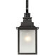 Monte Grande Outdoor Wall Lantern in Slate