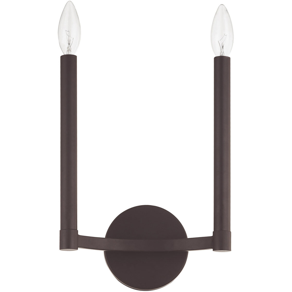 Alpine 2 Light 9 inch Bronze ADA Wall Sconce Wall Light