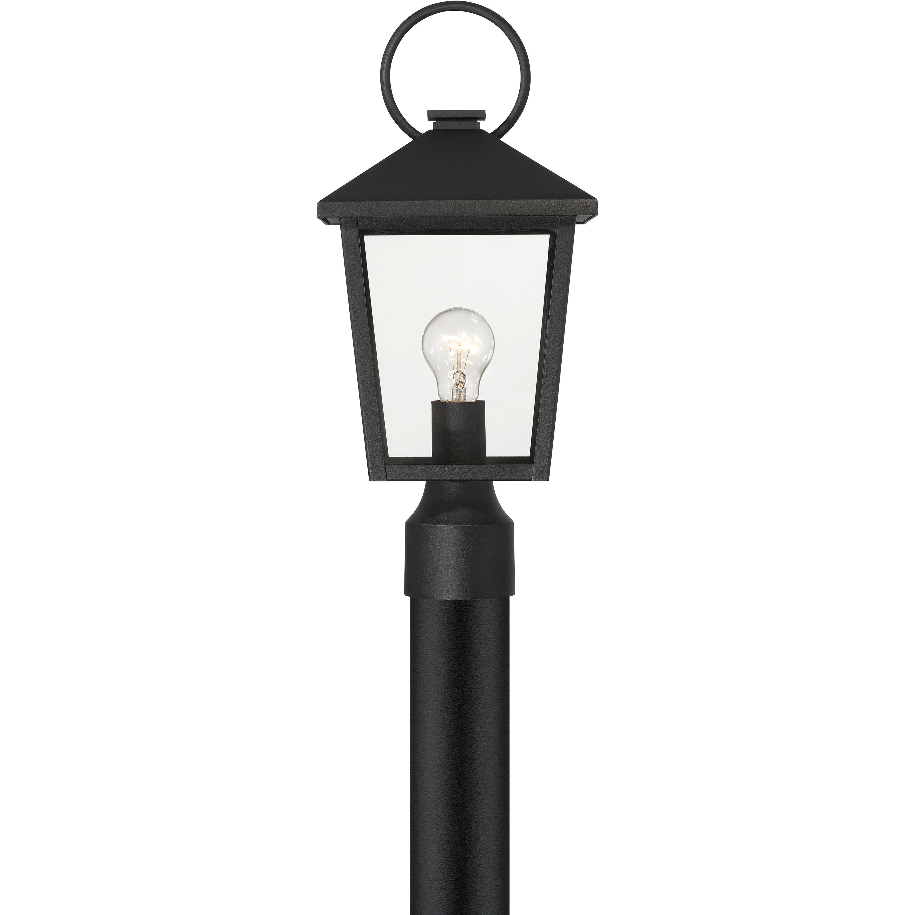 Parkside 1 Light 17.25 inch Sand Coal Outdoor Post Mount