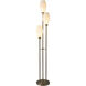 Willows 71 inch 4 watt Weathered Brass Floor Lamp Portable Light