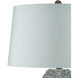 Jessamine 26 inch 150 watt Cloud Blue Table Lamp Portable Light