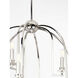 Seneca 9 Light 30 inch Polished Nickel Chandelier Ceiling Light