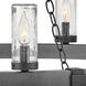 Open Air Sawyer LED 38 inch Aged Zinc with Distressed Black Outdoor Hanging