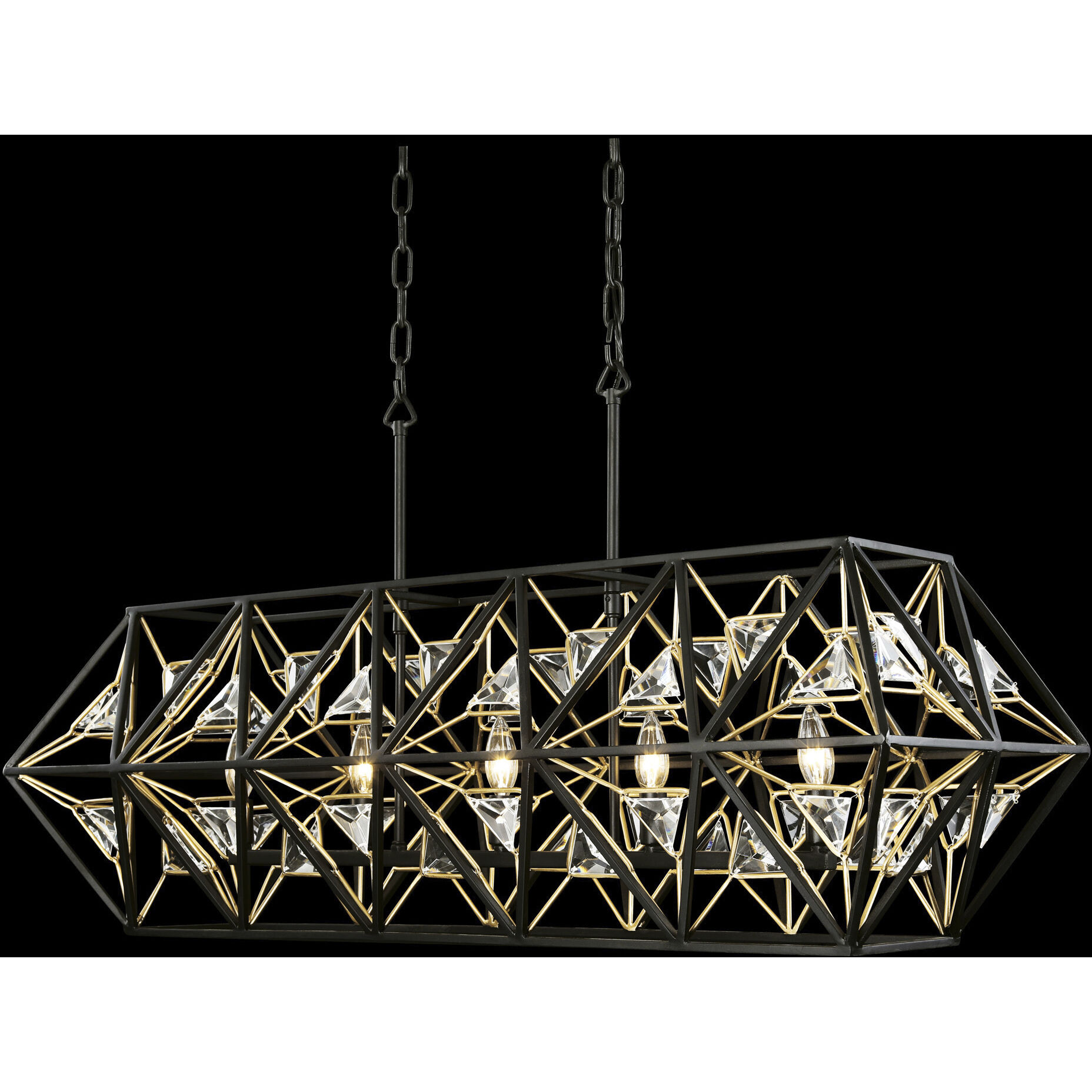 Marcia Linear Pendant Ceiling Light in 5