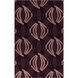 Dream 156 X 108 inch Burgundy, Camel, Dark Purple Rug