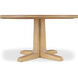Charles 59.75 X 59.75 inch Natural Dining Table