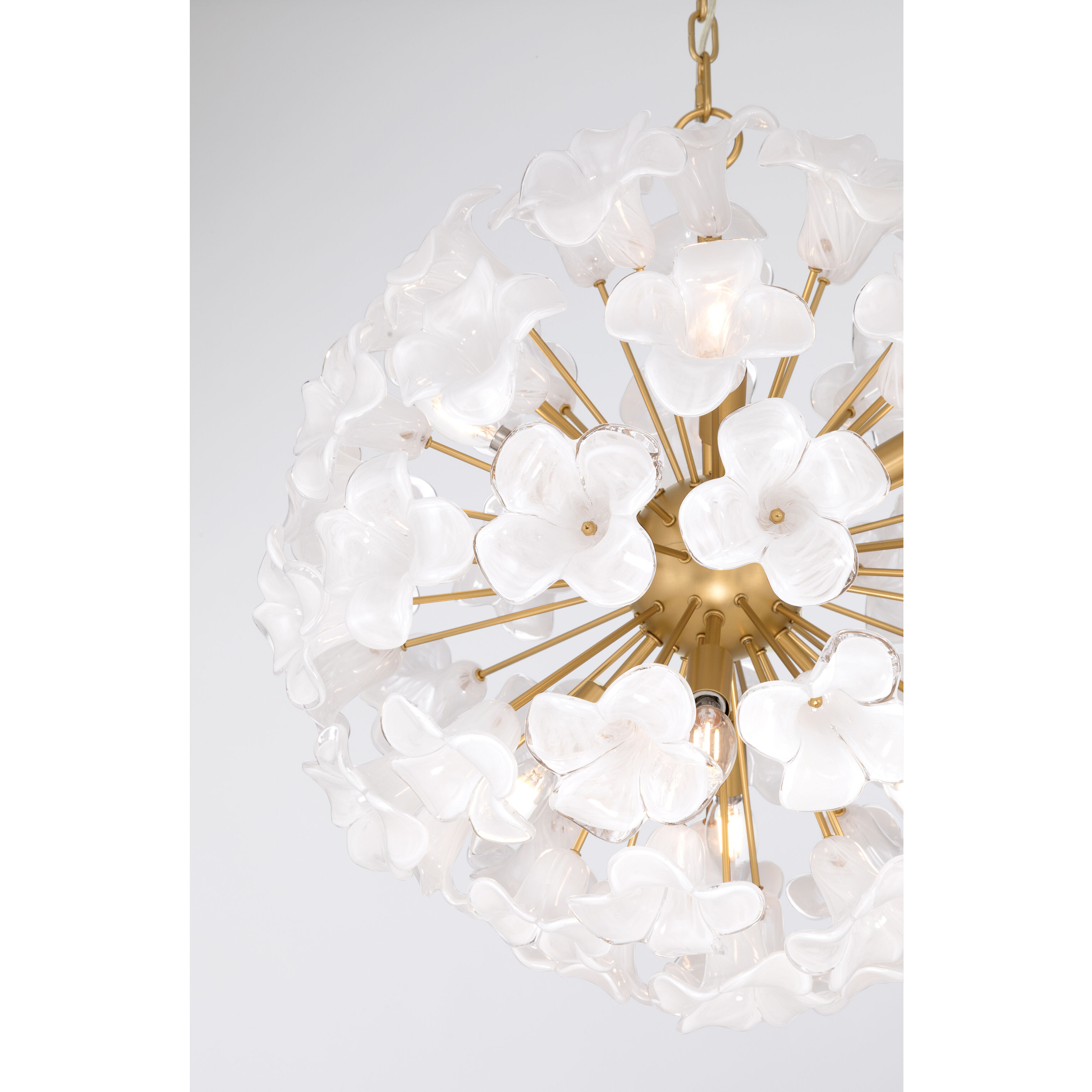 Bloome 8 Light 22 inch Legacy Brass Pendant Ceiling Light