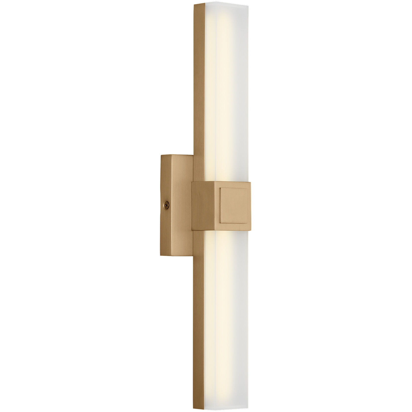 Fentress LED 18 inch Satin Brass Vanity Light Wall Light