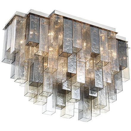 Altesa 23 Light 20 inch Chrome Flush Mount Ceiling Light