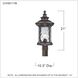 Chimera 1 Light 21.5 inch Imperial Bronze Outdoor Post Lantern