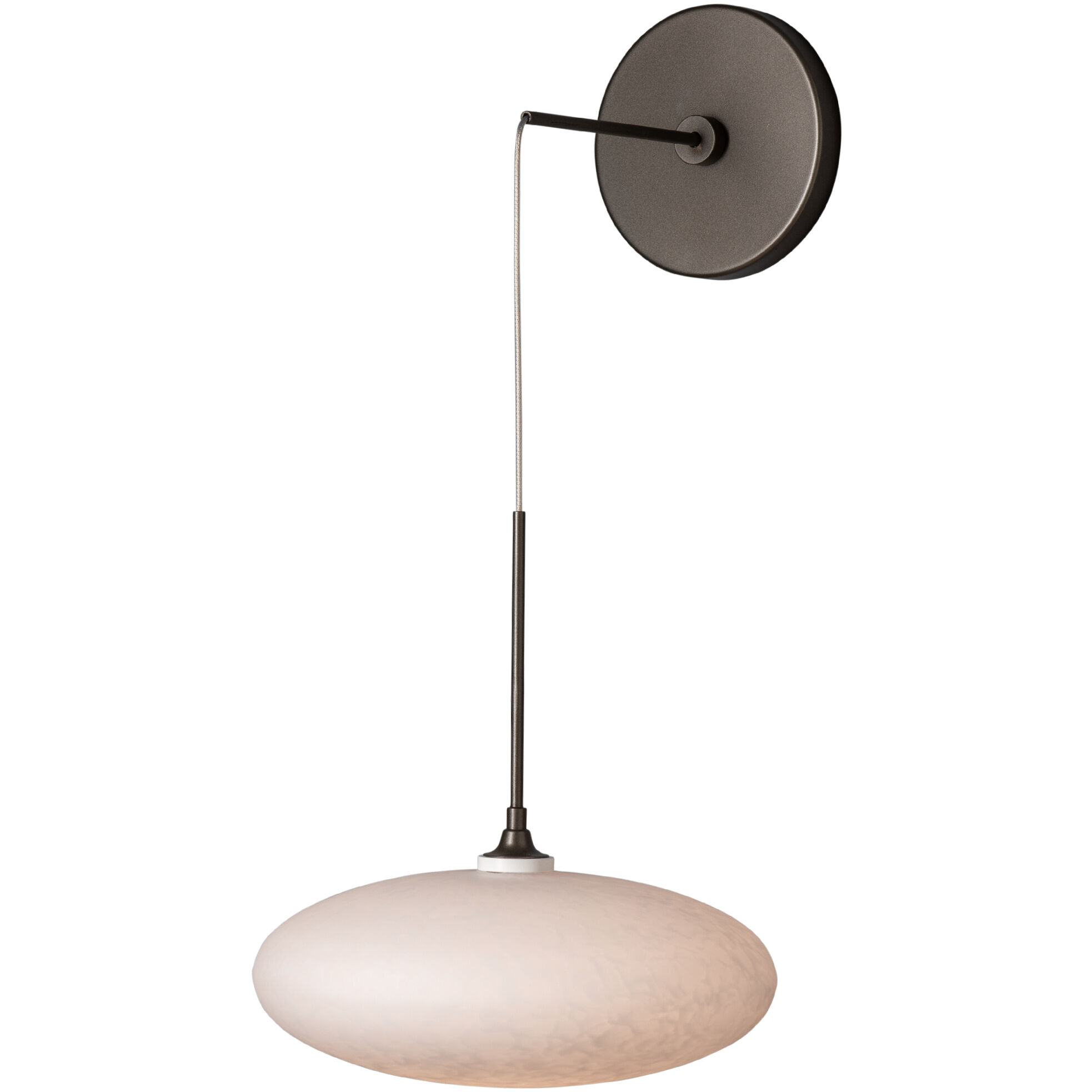 Clouds Sconce Wall Light in Dark Smoke