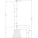Annabelle 1 Light 14.5 inch Mole Black Pendant Ceiling Light, Small, Suzanne Duin Collection